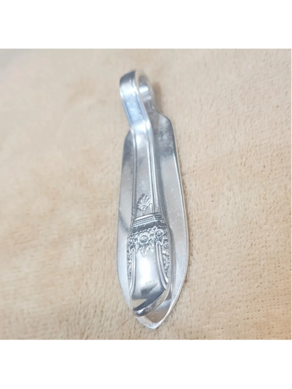 Rodgers bros First Love Silverplate Money Clip card holder handmade